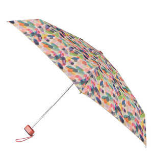 Totes Eco Compact Flat Print Umbrella